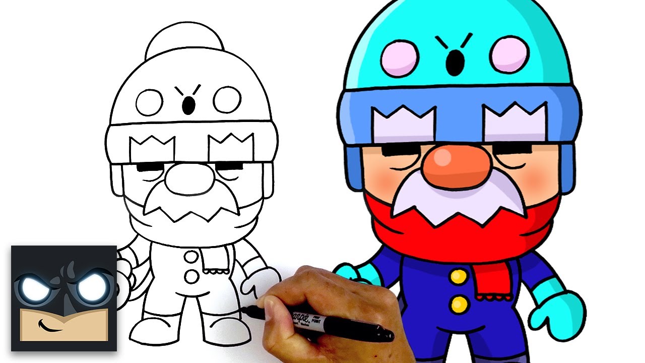 How To Draw Gale ❄️ NEW Brawl Stars