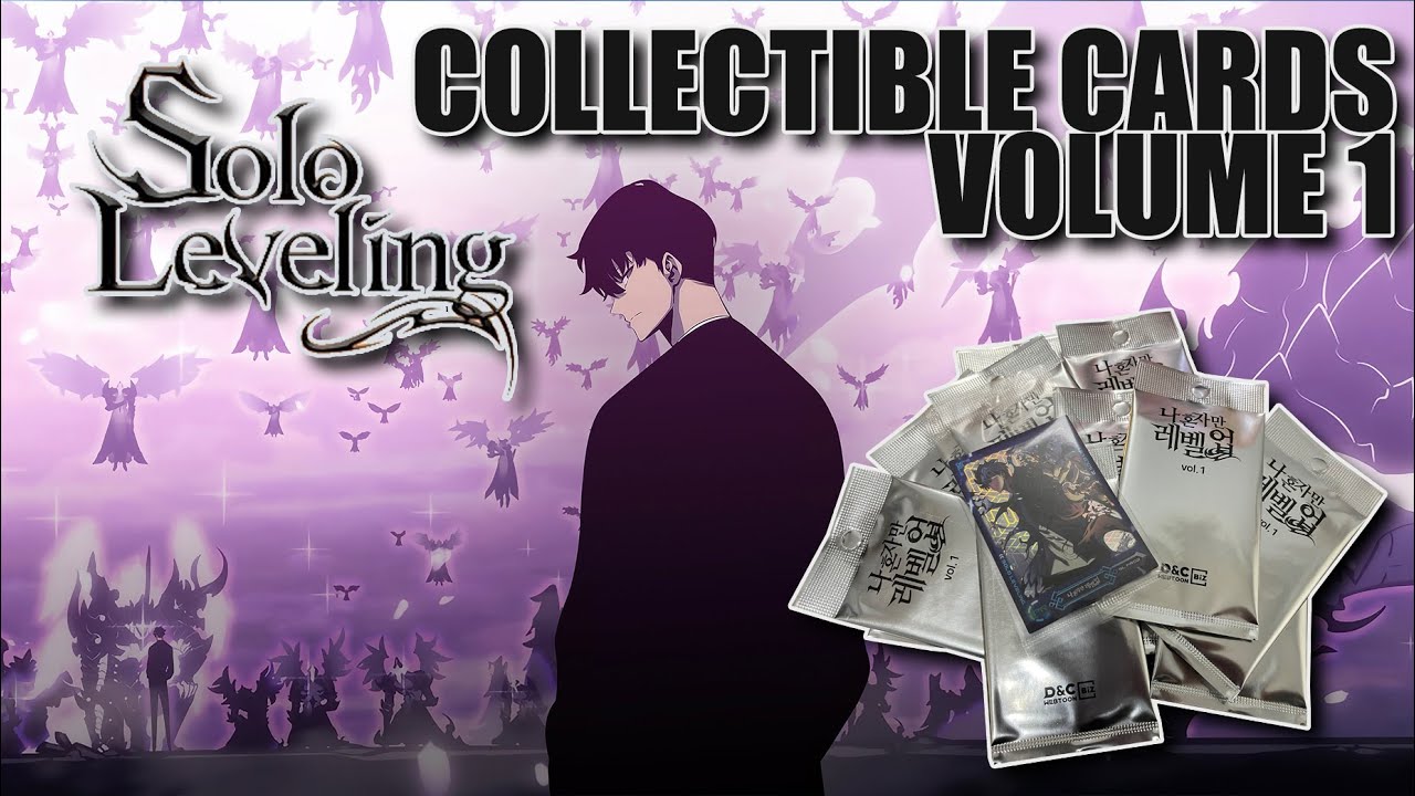 OPENING 12 OFFICIAL PACKS OF SOLO LEVELING COLLECTIBLE CARDS | SOLO LEVELING CARDS