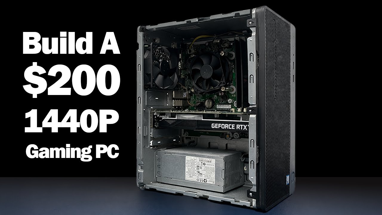 I ONLY Had $200 To Build A Gaming PC 2K?!