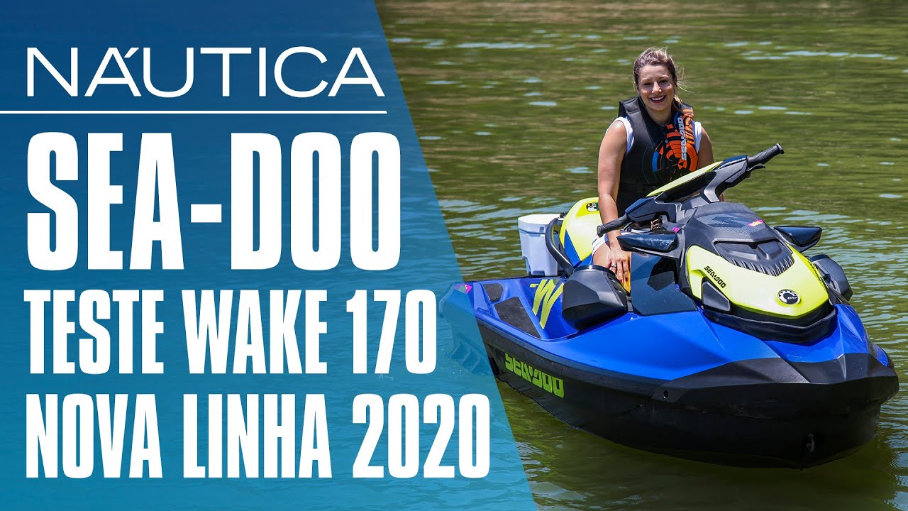 Teste JET Sea-Doo 170 Wake 2020: maior, mais potente e cheio de NOVOS recursos | NÁUTICA