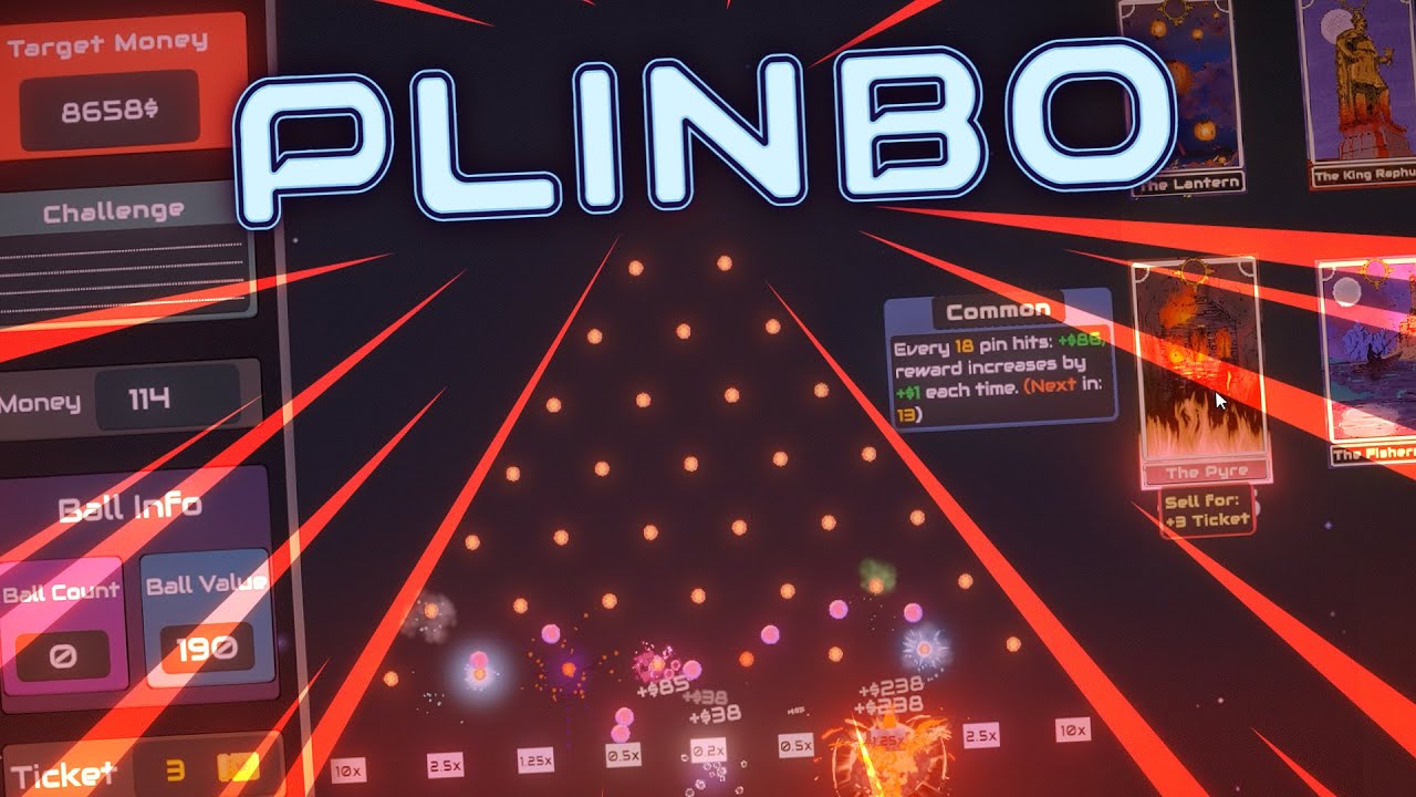 THIS MIGHT BE THE MOST ADDICTIVE PLINKO STYLE GAME! - PLINBO