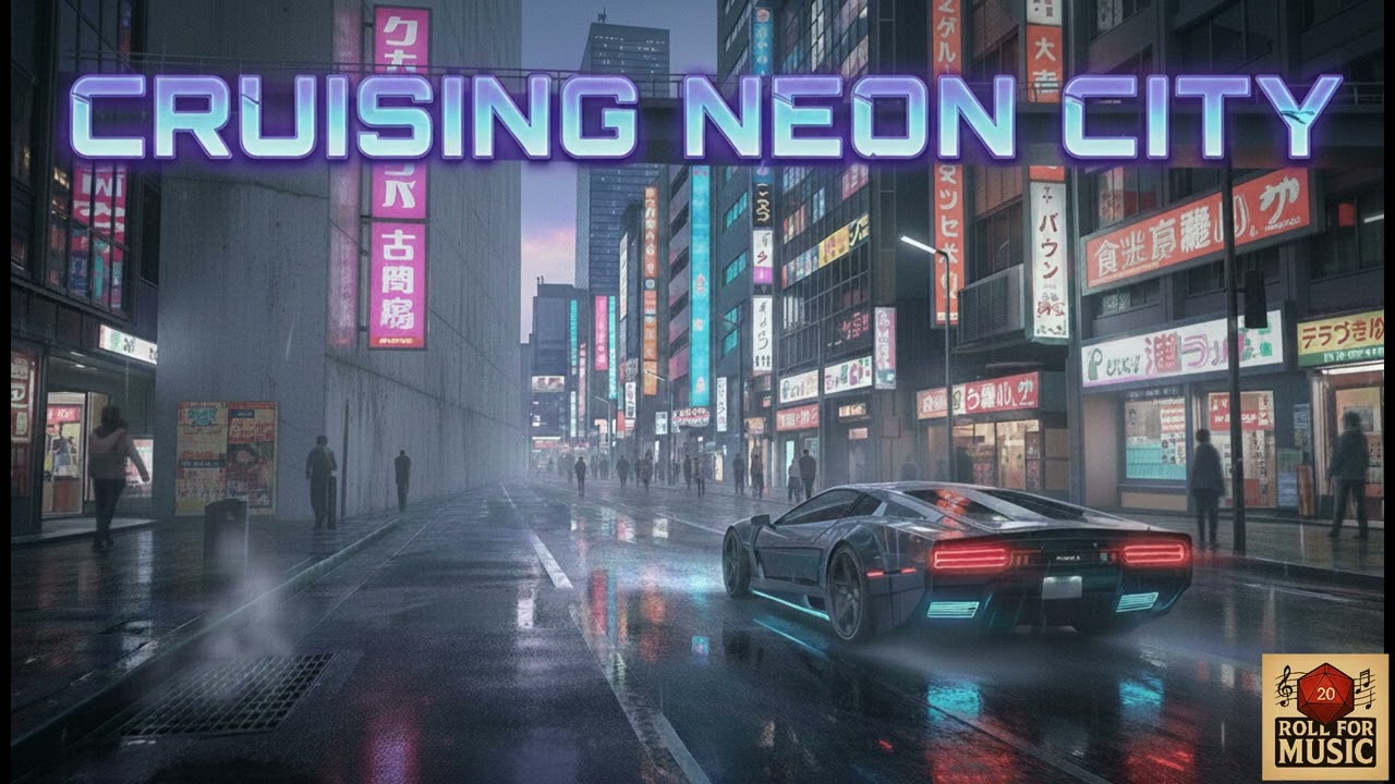 Cyberpunk Music: Cruising neon city