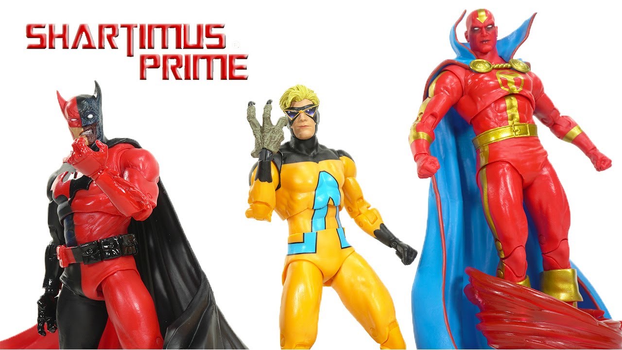 Good & Obscure! DC Multiverse Two-Face Batman, Animal Man, and Red Tornado McFarlane Toys Review