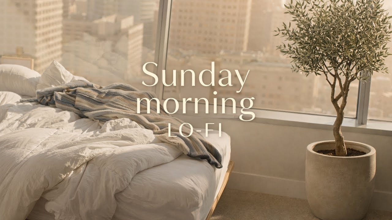 Sunday Morning Lo-Fi ☀️ Soft & Airy Beats for a Calm Day