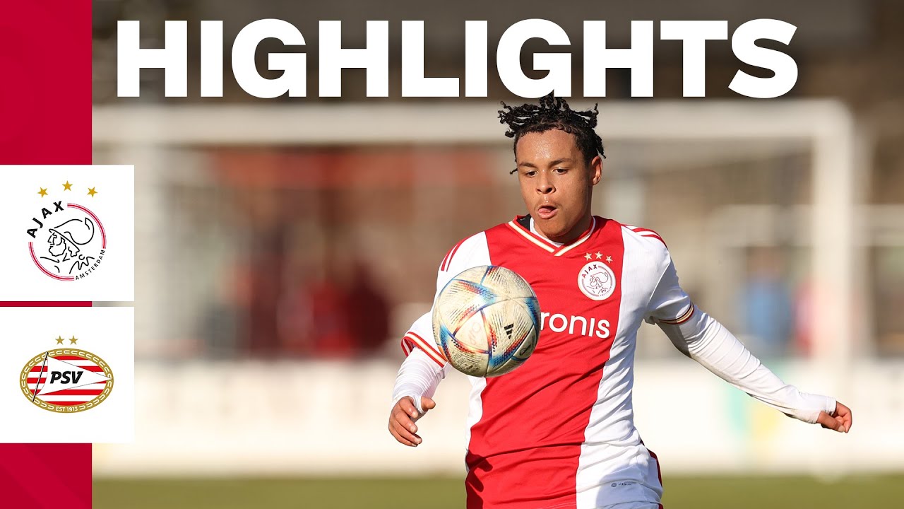 Spectacular goals 😍 | Highlights Ajax O18 - PSV O18