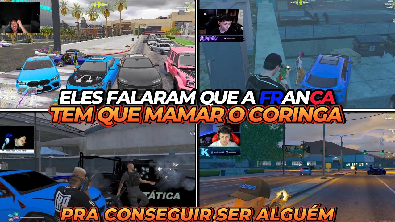ELES FALARAM QUE A FRANÇA TEM QUE MAMAR O CORINGA PRA CONSEGUIR SER ALGUÉM