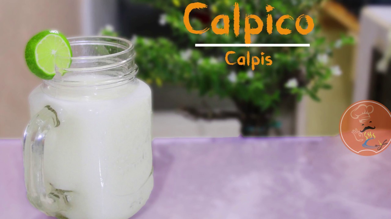 Calpis o Calpico Bebida Japonesa
