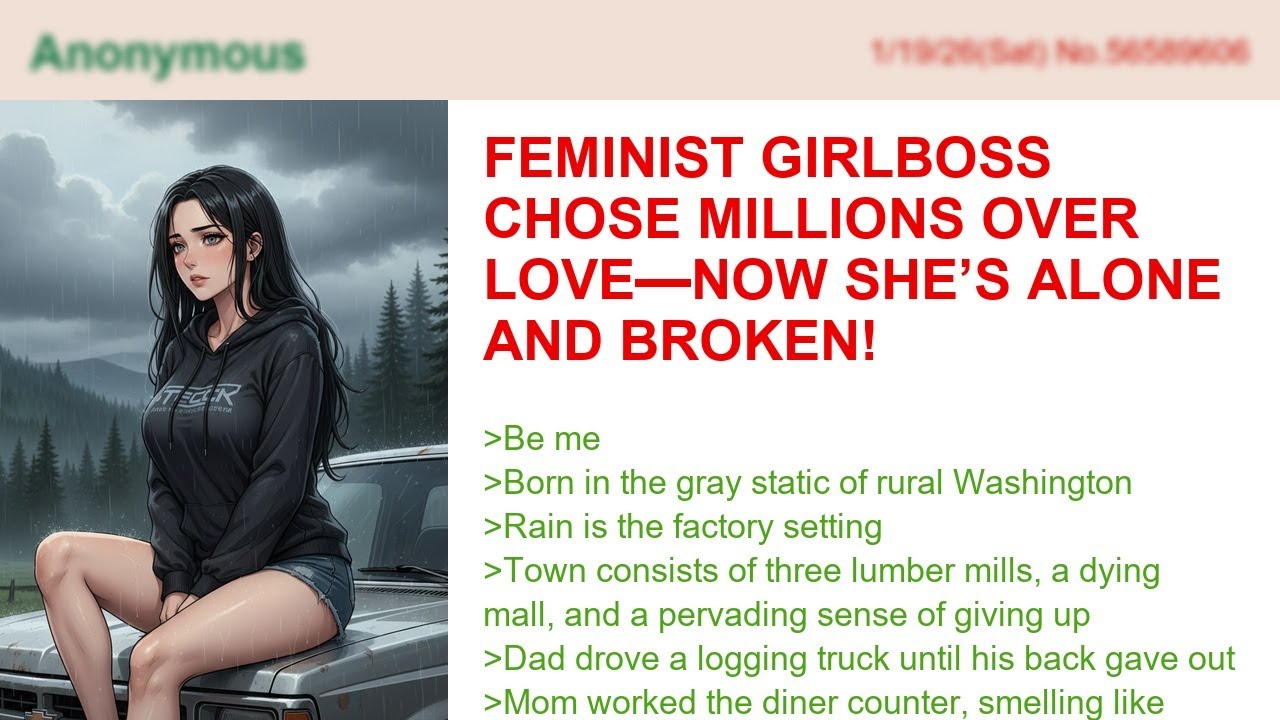 Feminist Girlboss Chose Millions Over Love—Now She’s Alone and Broken!