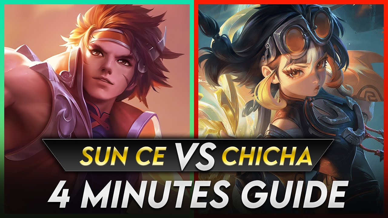 SUN CE vs CHICHA: 4 Minutes Laning Guide | Honor of Kings