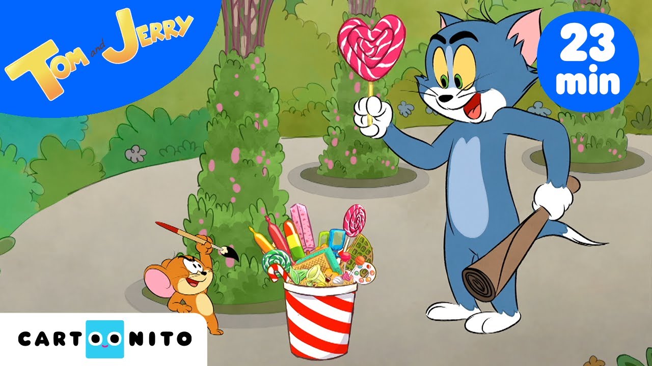 Tom e Jerry | Compilação da perseguição no céu | #novasérie | Cartoonito