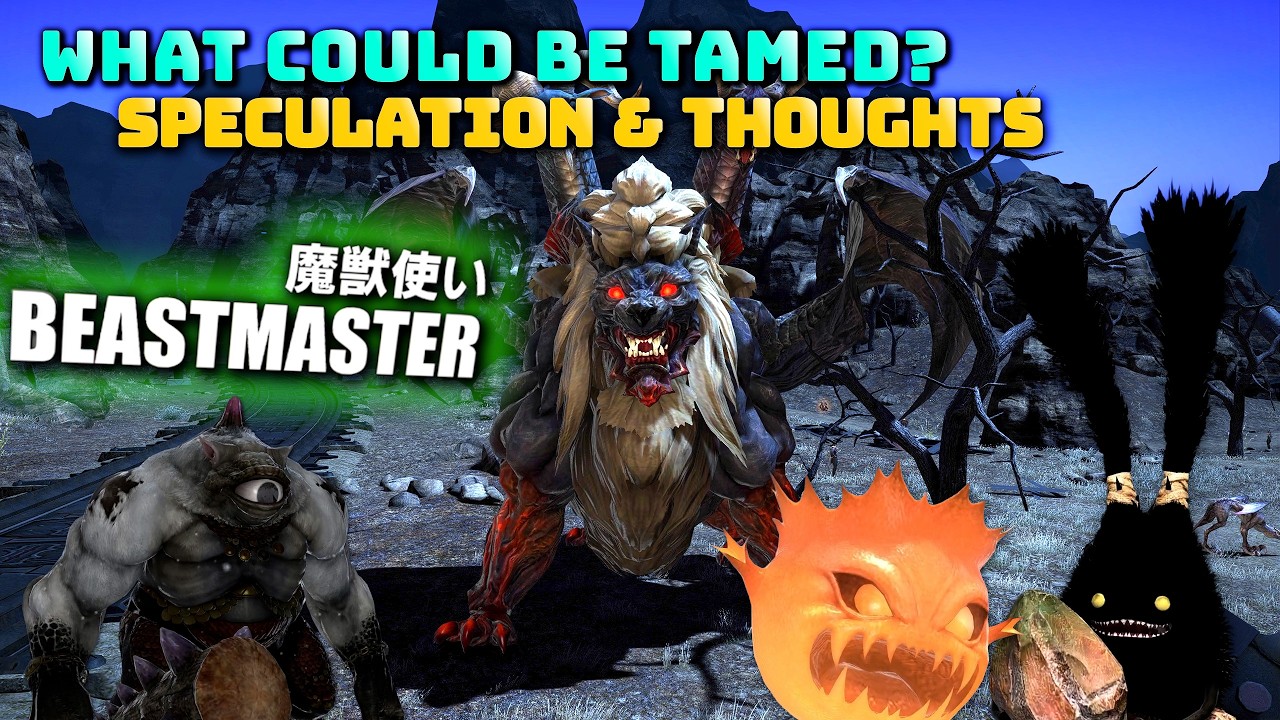 FFXIV: Beast Master Speculation Time - What Could We Tame? & Thoughts