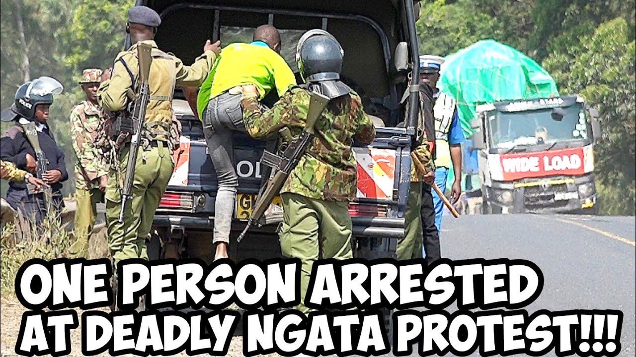 TÒTAL CHÀÒS: Tensìon Runs High as Protèsters Barricade Nakuru - Eldoret Highway at Ngata Bridge