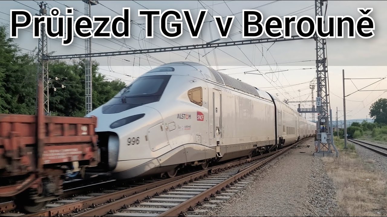 Přeprava TGV v Berouně 20.6.2023
