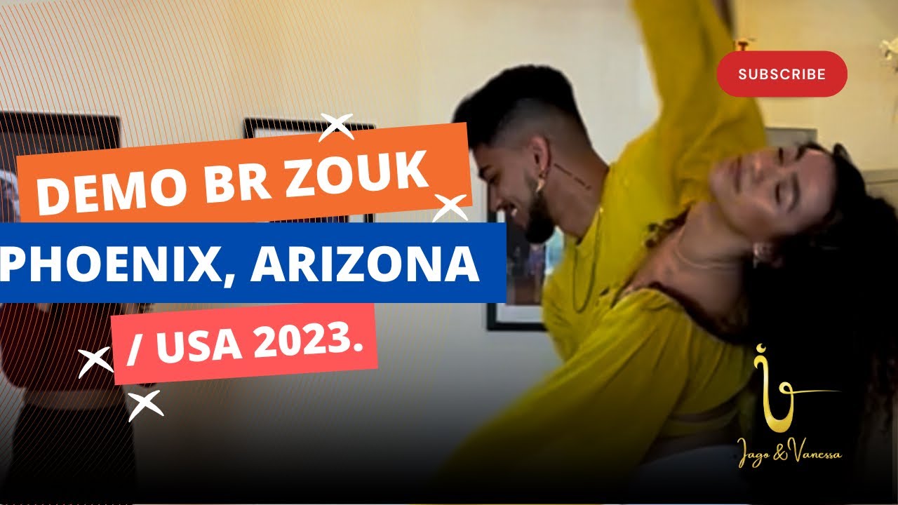 Iago Hassuike and Vanessa Meirelles - Demo Lambada - Phoenix, Arizona / USA 2023.