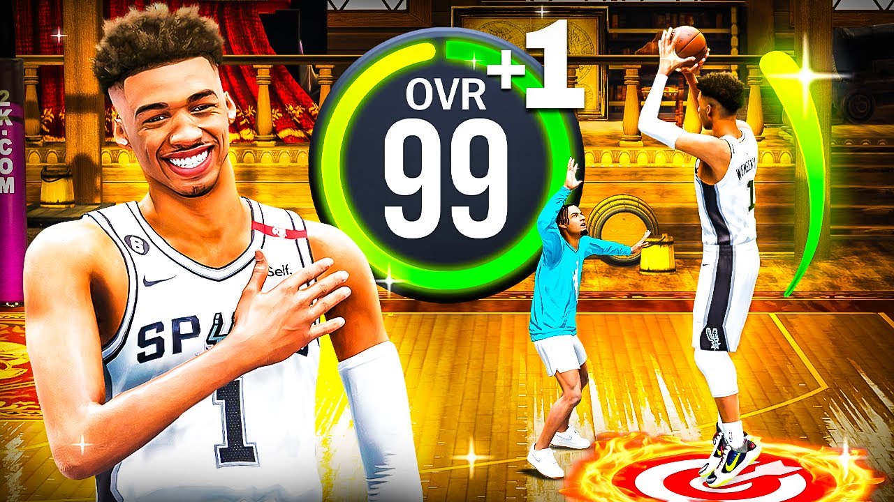 Victor Wembanyama, But Every Basket He Scores is +1 Upgrade