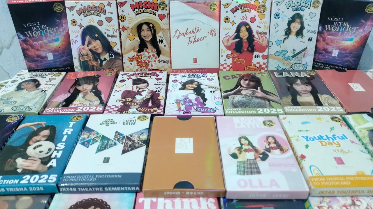Koleksi Photocard Aesthetic & Cute Banget 💗 JKT48, Puas Banget!