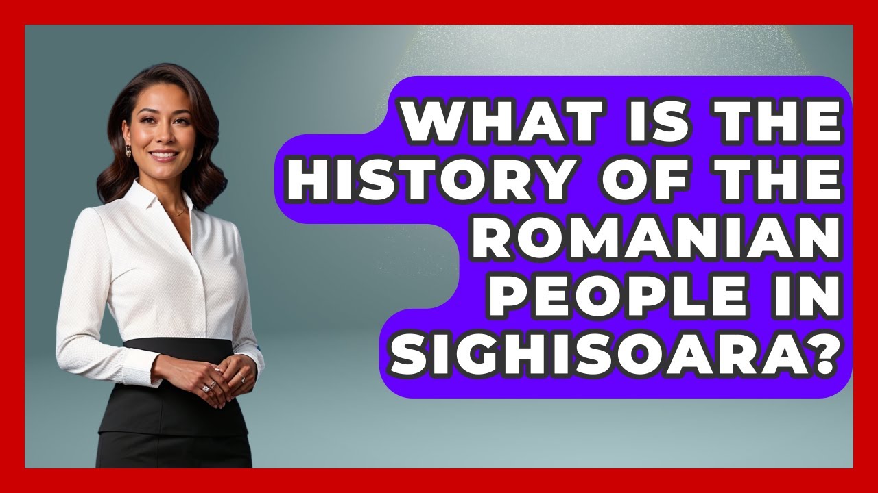 What Is The History Of The Romanian People In Sighisoara? - TalkingSoutheastEurope