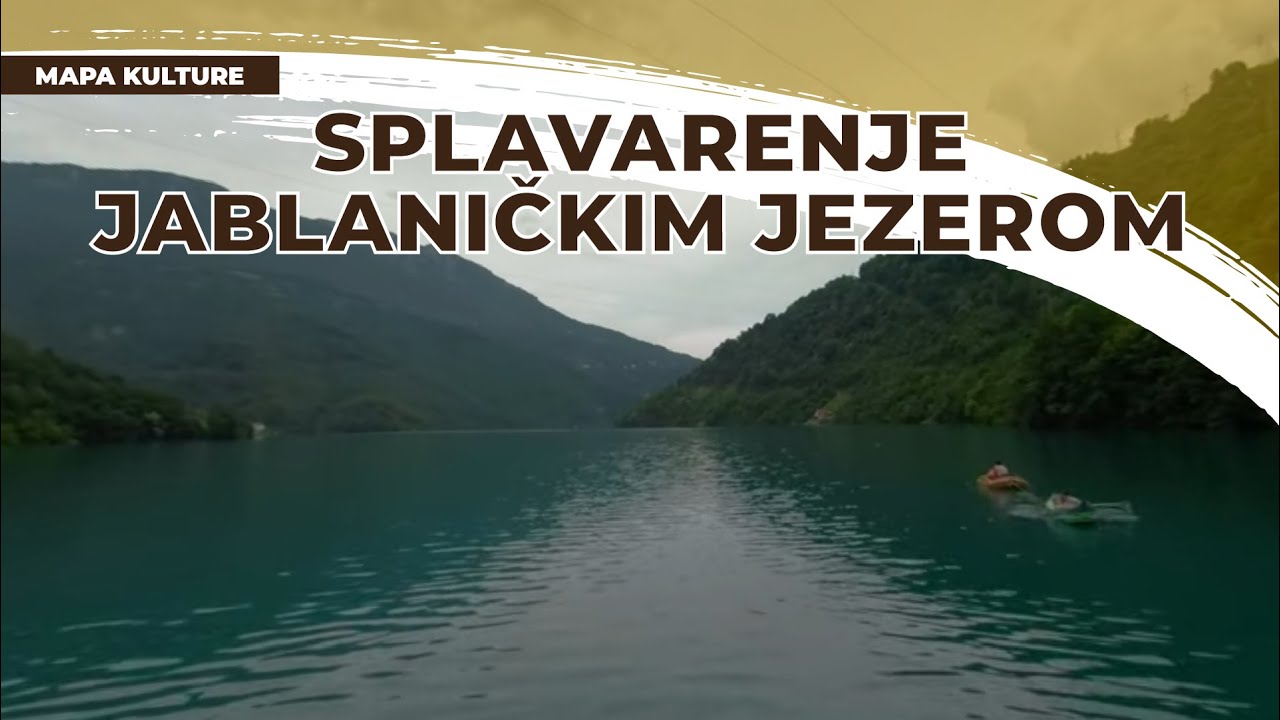 Splavarenje Jablaničkim jezerom 360&deg; 4K video [PRILOG]