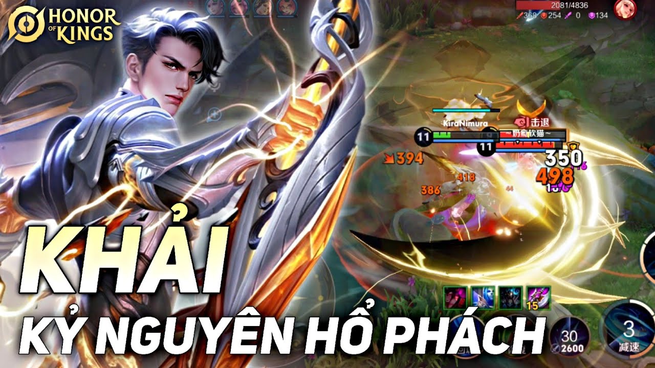 [ HONOR OF KINGS / VGVD ] ĐI RỪNG CÙNG KHẢI TANKER ĐỘI LỐP ĐẤU SĨ CỰC KHỎE ( KỶ NGUYÊN HỔ PHÁCH )