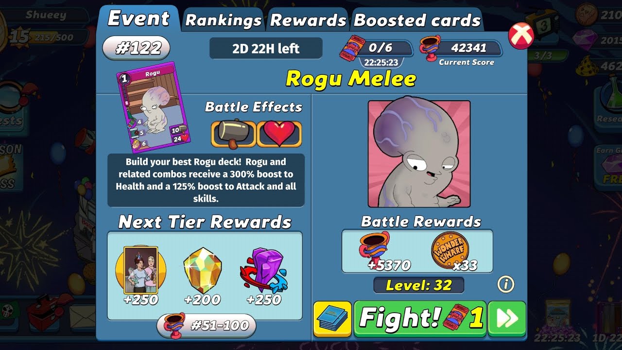 Animation Throwdown, Rogu Melee, Day 2