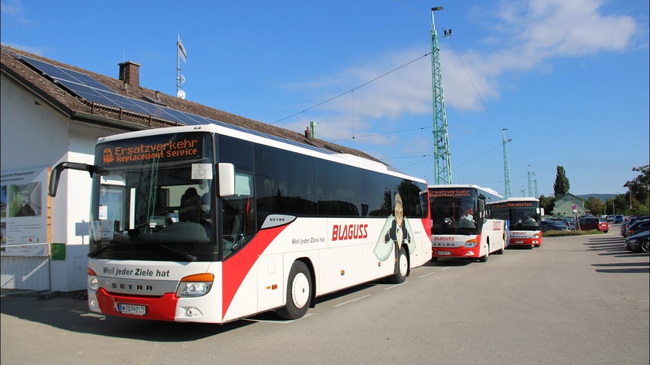 (SOUND) SEV nach Wulkaprodersdorf / Setra S415 H von Blaguss