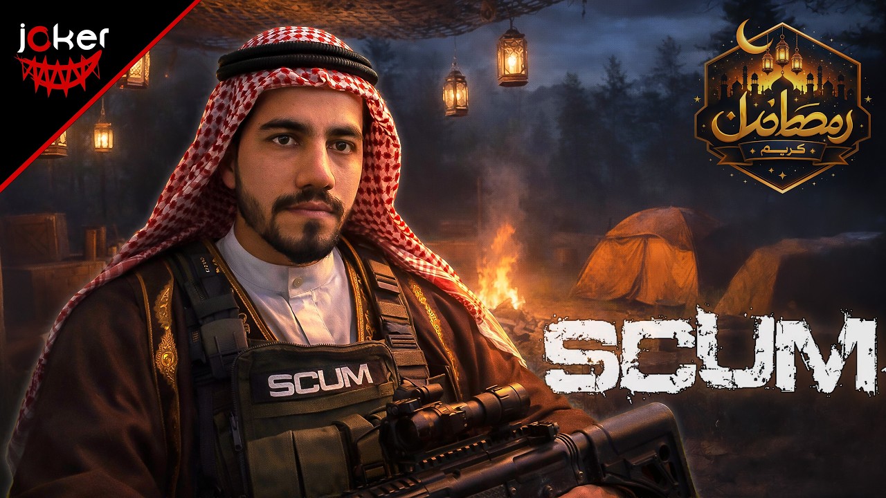 🕌 تحدي الصيام والبقاء في SCUM | أقوى بث رمضاني 🔥#2
