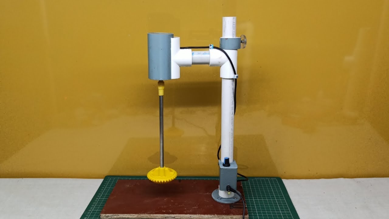 How to Make 12V DC Electric Mathani Machine at Home