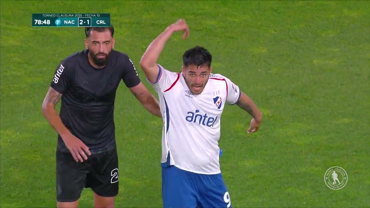 Nacional 2-1 Cerro Largo - Etapa 10 - Clausura 2025