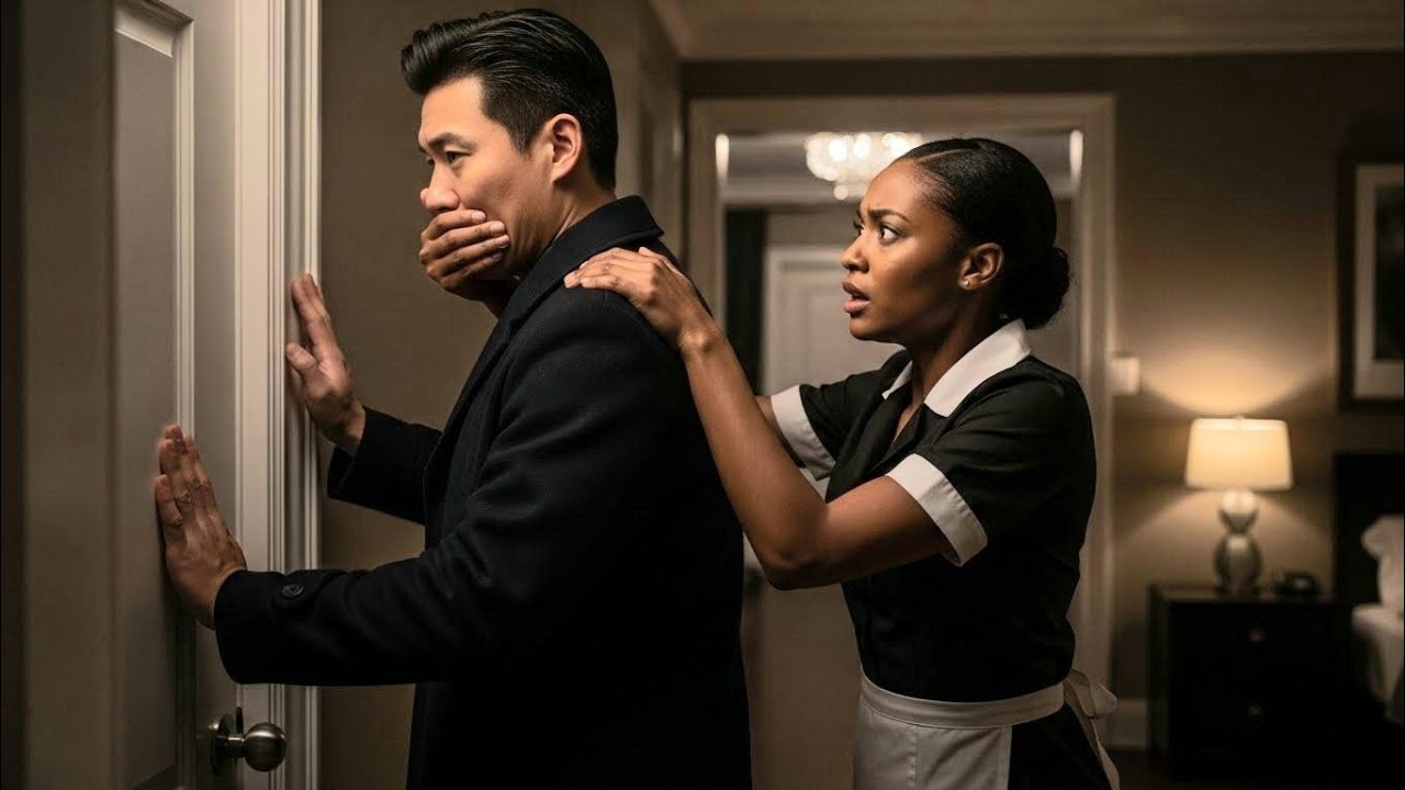 Korean Mafia Boss Return Early To Catch His wife Doing this...The Black Maid Whispered “Don’t Speak