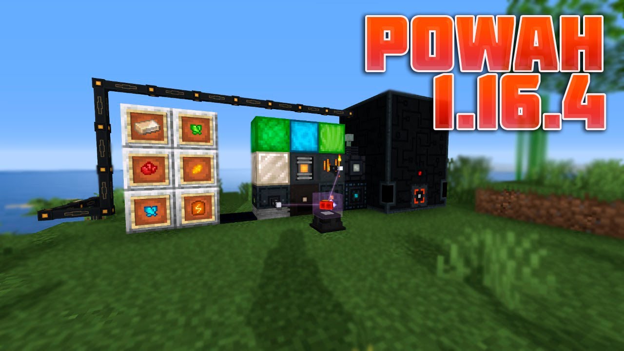 Powah[1.16.4] Энергия, Больше Энергии! Обзор мода