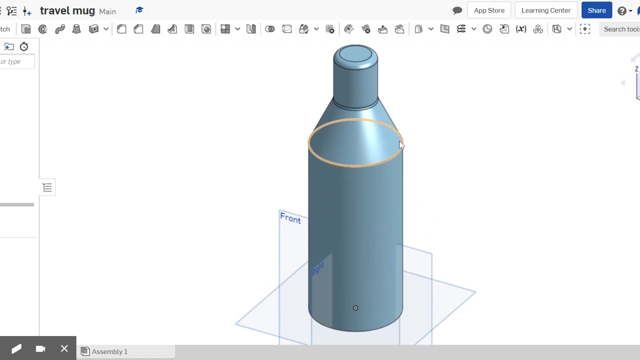 travel mug / water bottle