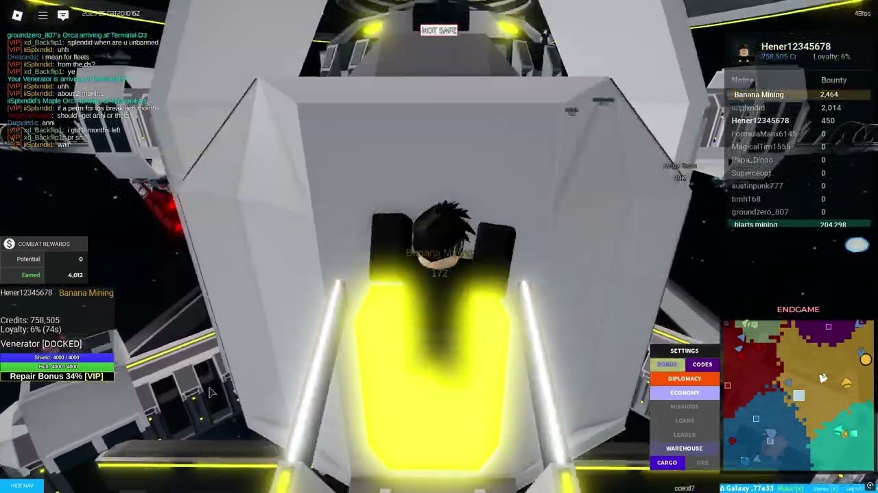 Roblox Galaxy Gameplay (No Commentary)