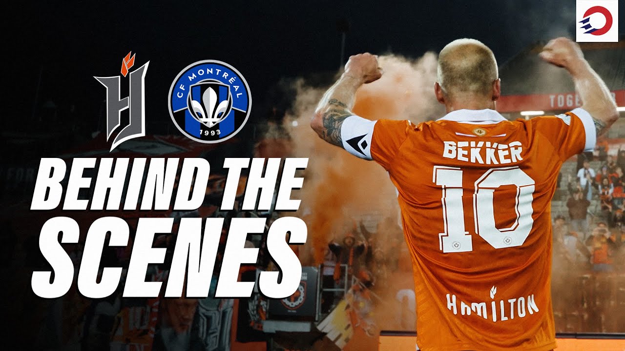 BEHIND THE SCENES as Forge FC defeats CF Montreal in TELUS CanChamp 🇨🇦 🏆 | CPL PRODUCTIONS 🎥