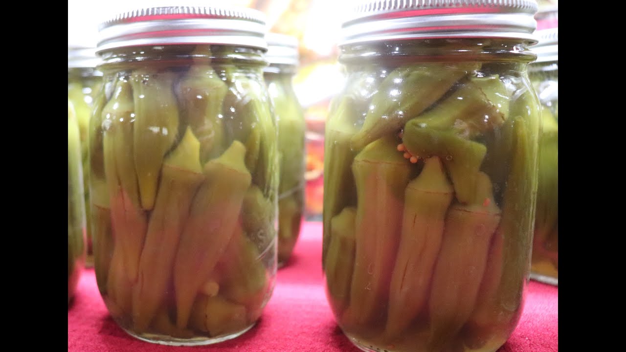 #331  Canning  Okra in Jars