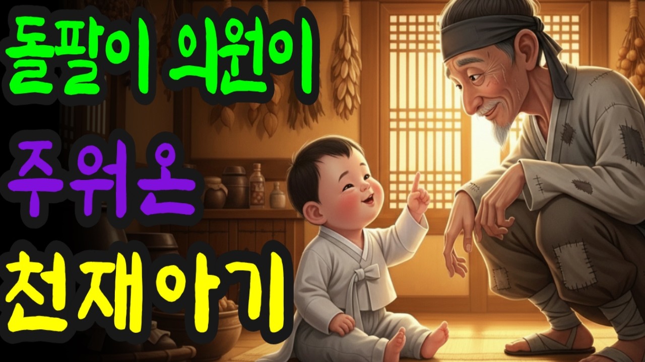 눈덮인 산속에 버려진 천재 아기를 주워온 돌팔이 할아버지, 그 아이의 정체는? l 야담 옛날이야기 오디오북 전설 수면동화 민담