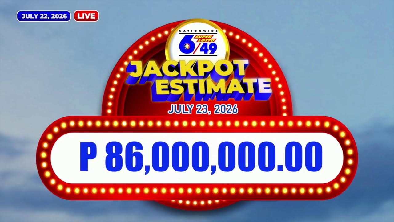 [LIVE] PCSO 9:00 PM Lotto Draw - July 22, 2026
