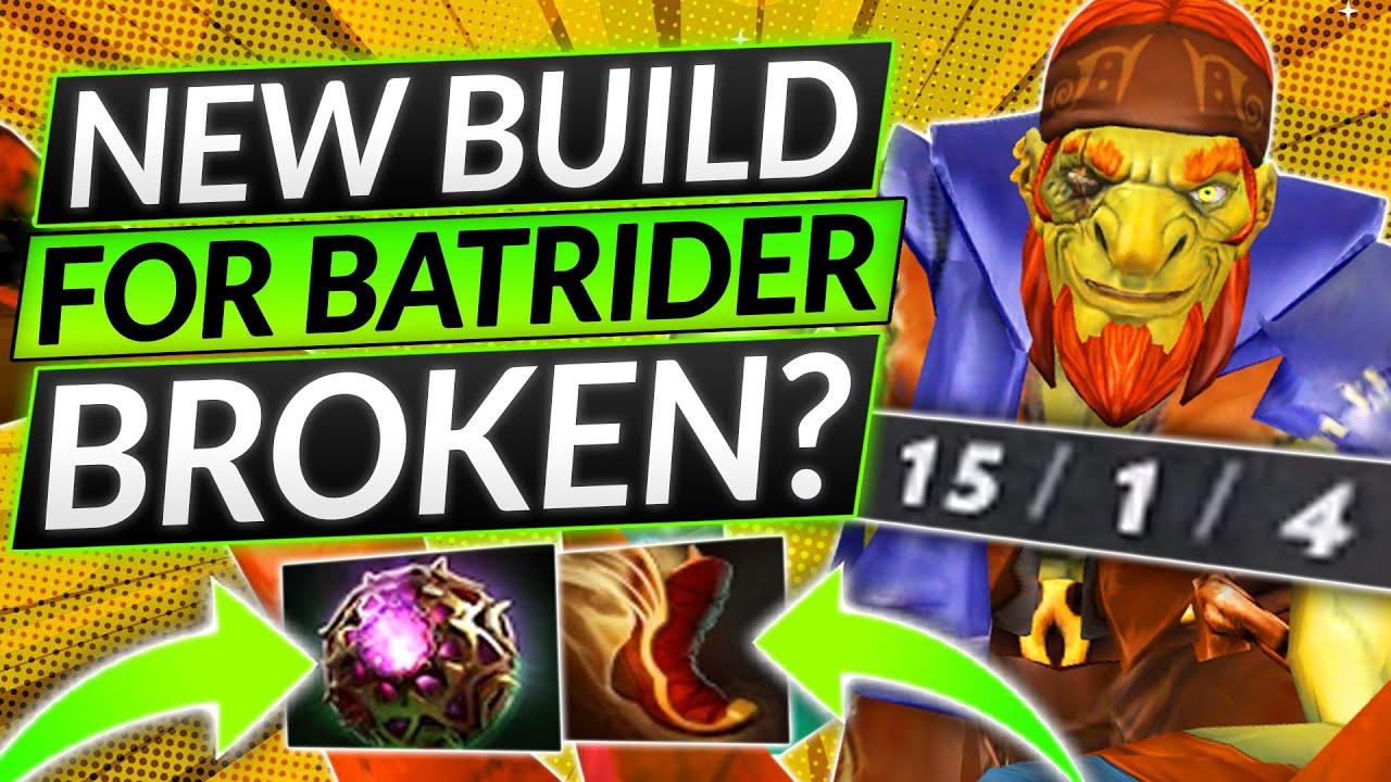 The NEW WAY TO PLAY BATRIDER (This Skill Build SLAPS) - Dota 2 Offlane Guide