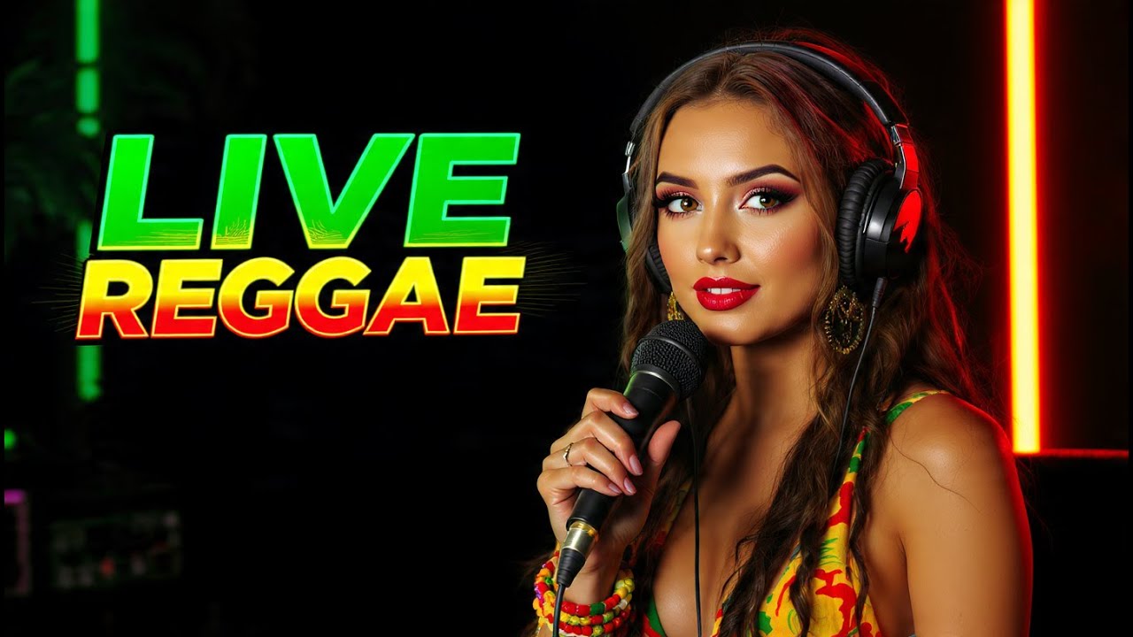 LIVE Tropical Island Reggae 🌊 Beach Vibes Music for Vacation & Summer Nights
