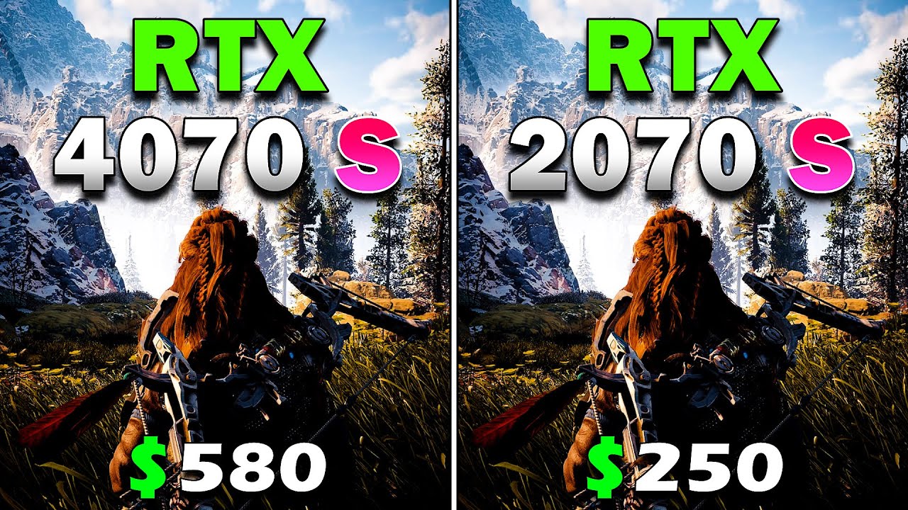 RTX 4070 SUPER 12GB vs RTX 2070 SUPER 8GB | PC Gameplay Tested