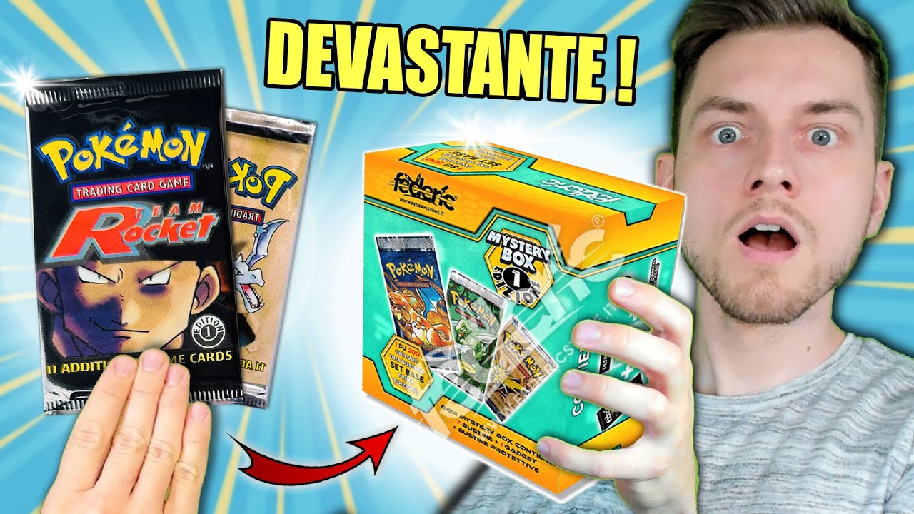 Apro la NUOVA MYSTERY BOX 1ED. di FEDERIC...E Trovo la BUSTINA Pokèmon da 400 EURO!