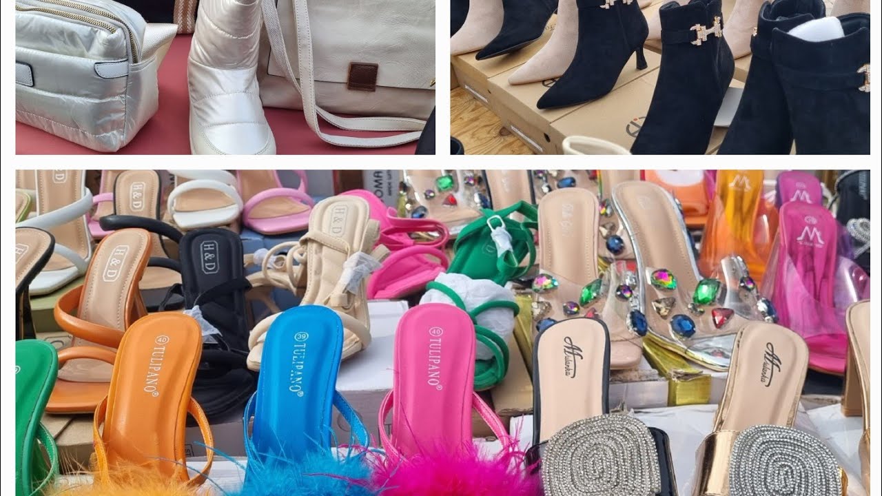جولة في السوق الاسبوعي  ليوم الاحد حقائب واحذية وأشياء  كثيرة اجيوا  تشوفو  معايا 👜👠👝😍