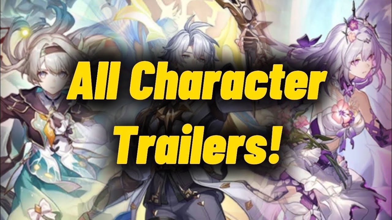 Genshin Player Reacts To EVERY Honkai: Star Rail Character Trailer!
