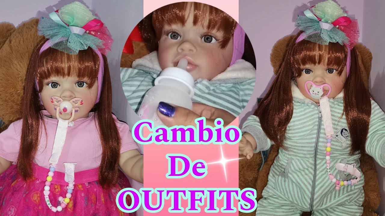 CAMBIO DE OUTFIT de mi TODDLER PIPPA #doll #outfit #girl #toddlers #temu #baby 