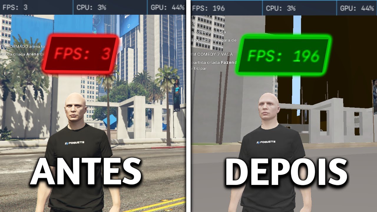 COMO RODAR GTA V RP EM PC FRACO! OTIMIZAÇÃO PRA AUMENTAR FPS FIVEM 2024 (4GB RAM SEM PLACA DE VÍDEO)