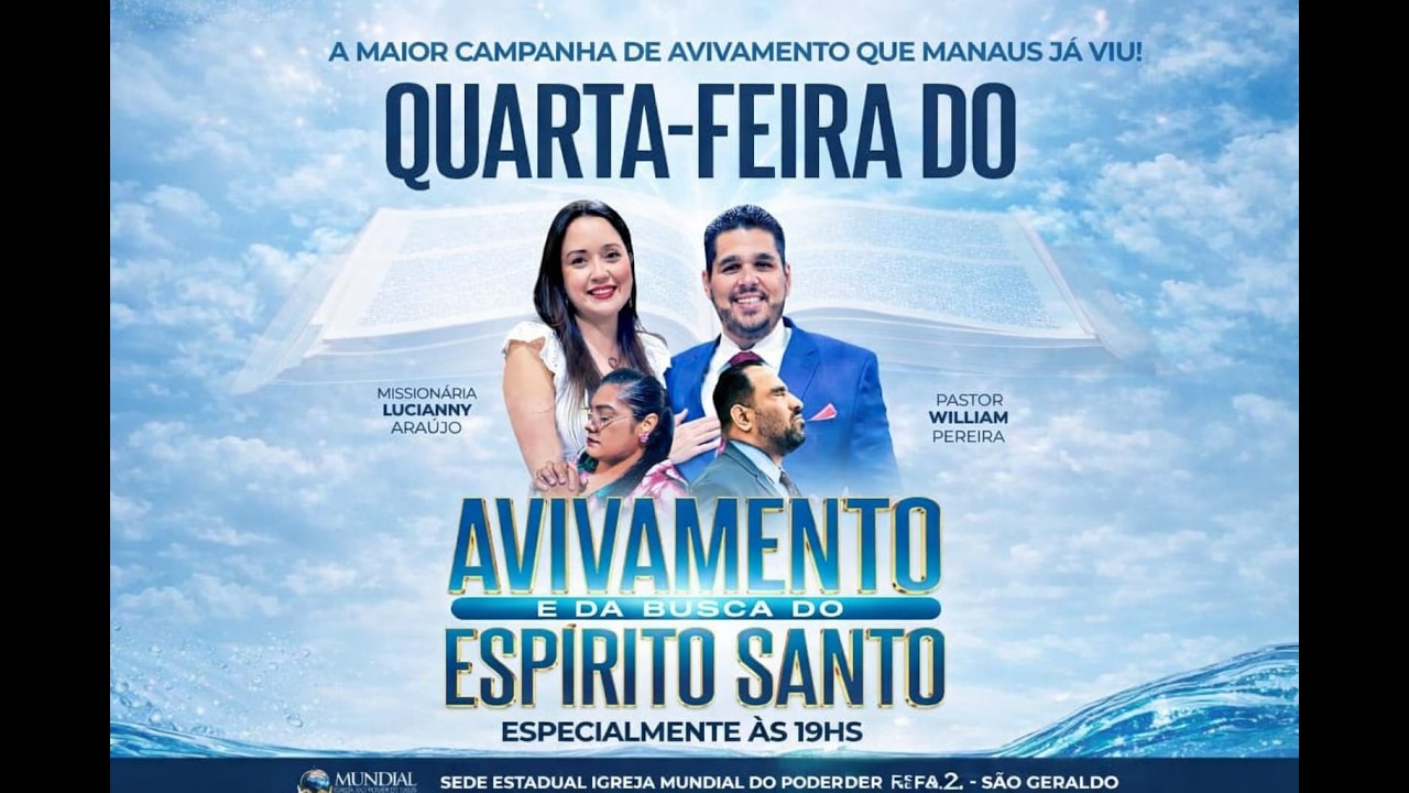 QUARTA-FEIRA DO AVIVAMENTO