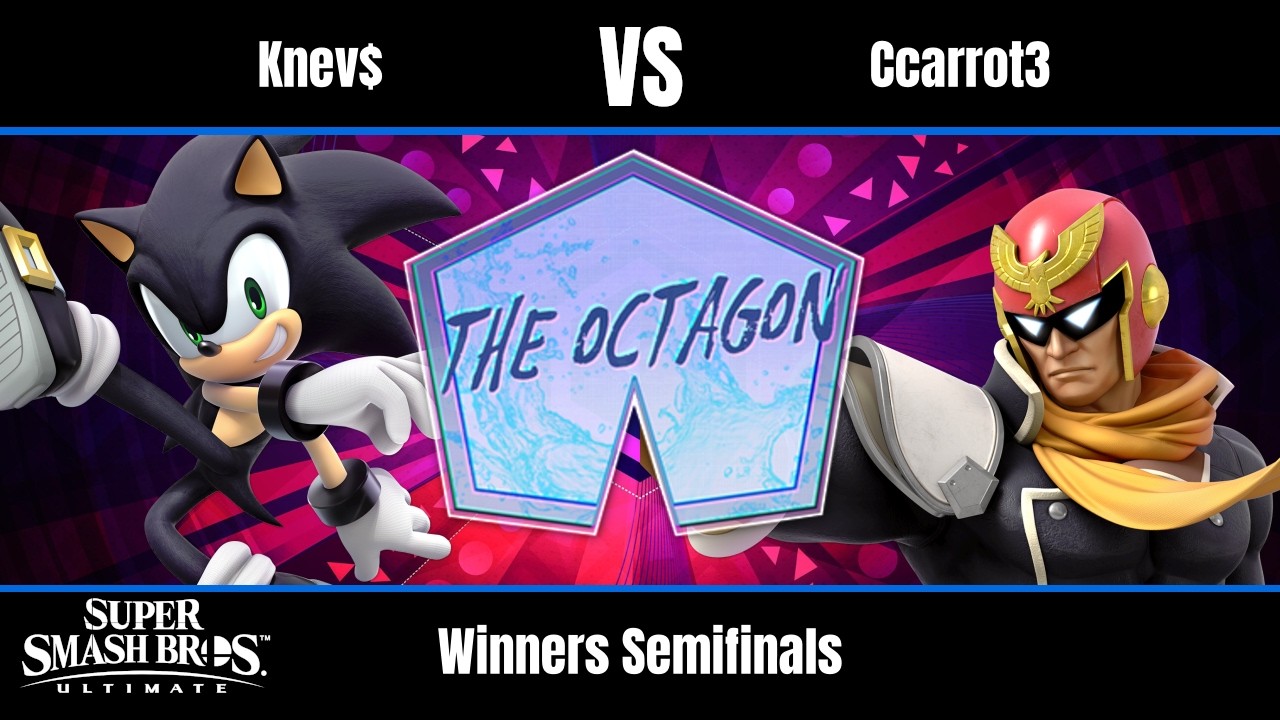 Knev$ (Sonic) vs Ccarrot3 (Captain Falcon) - Ultimate Winners Semifinals - Octagon #148