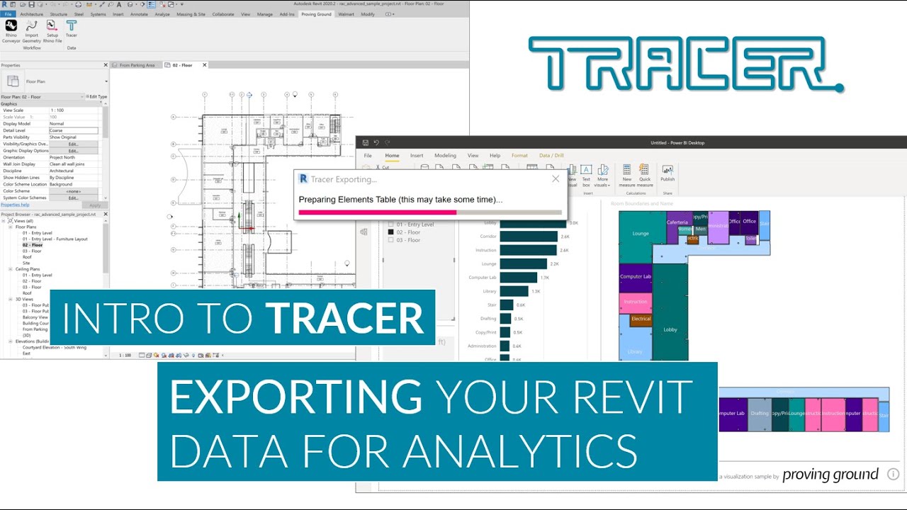 Tracer Tutorial - Exporting Data from Revit for use in Power BI