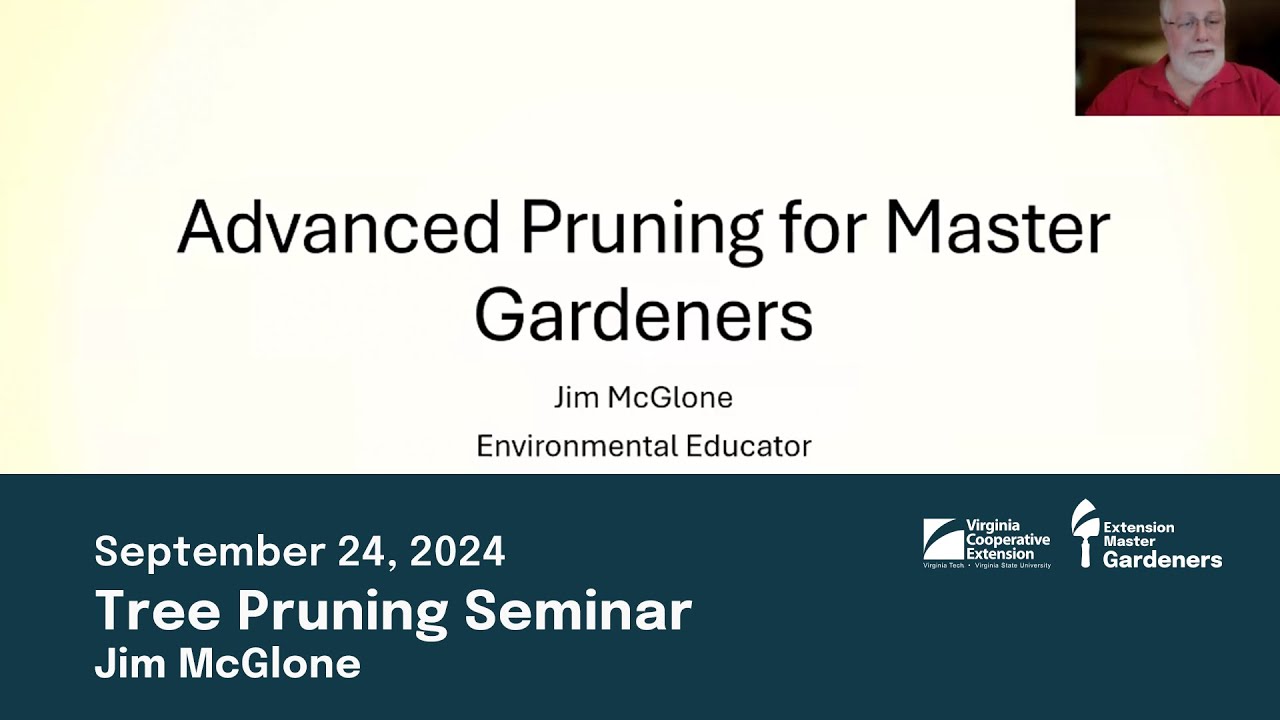 Tree Pruning Seminar with Jim McGlone