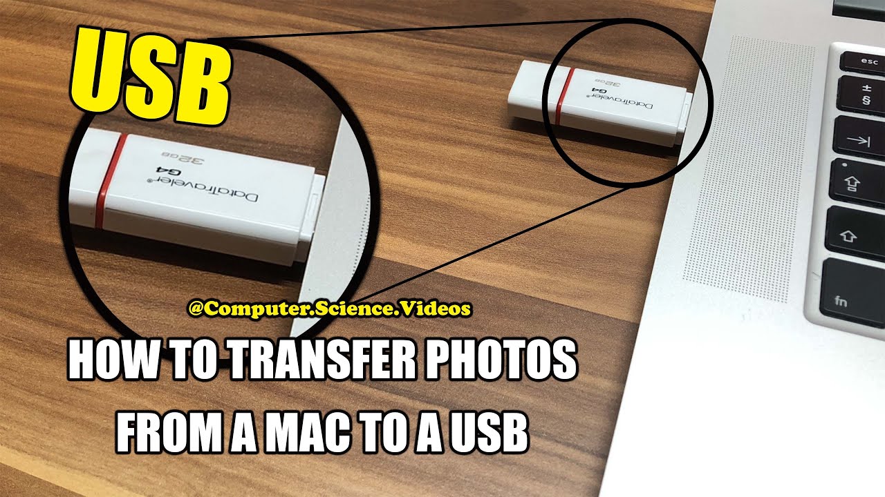 Как перенести фотографии с Mac на USB-накопитель | Новое