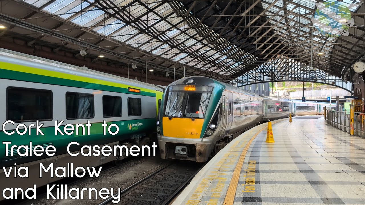Cork to Tralee Train Journey via Mallow and Killarney | Irish Rail Class 22000 DMU